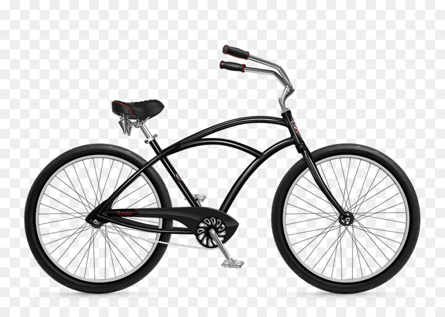 Bicicleta Cruiser，Bicicleta PNG