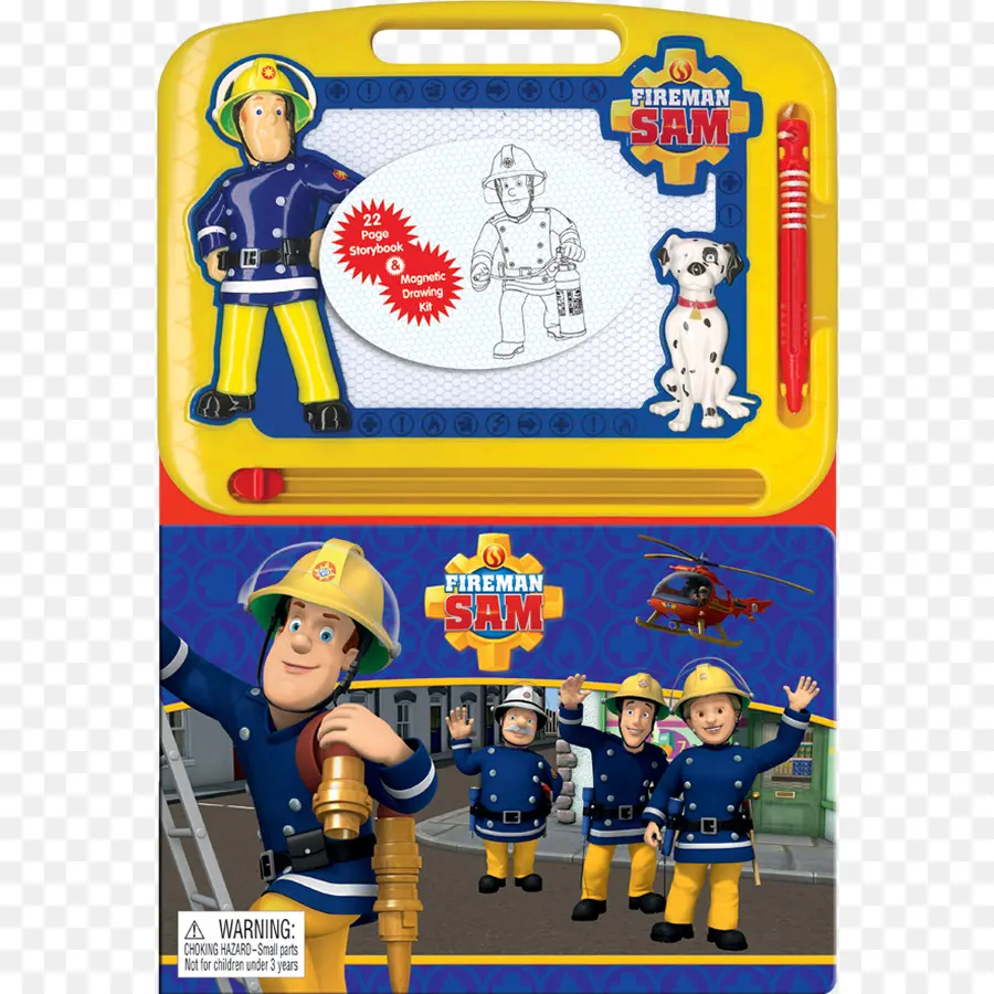 Set De Juguetes Sam El Bombero，Bombero PNG