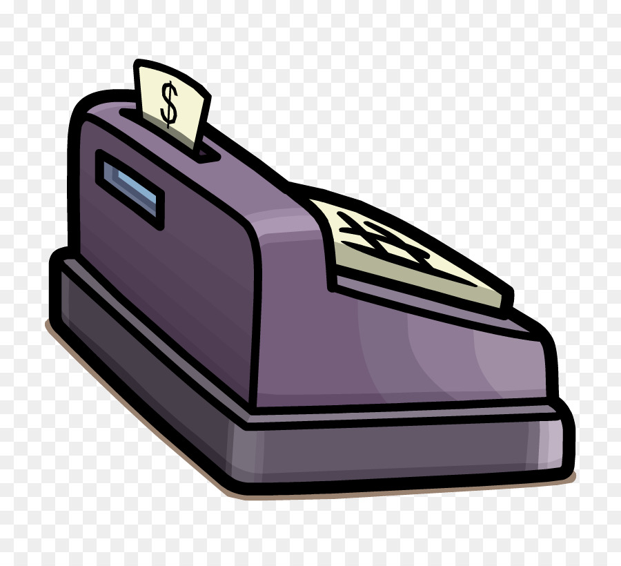 Caja Registradora，Dinero PNG