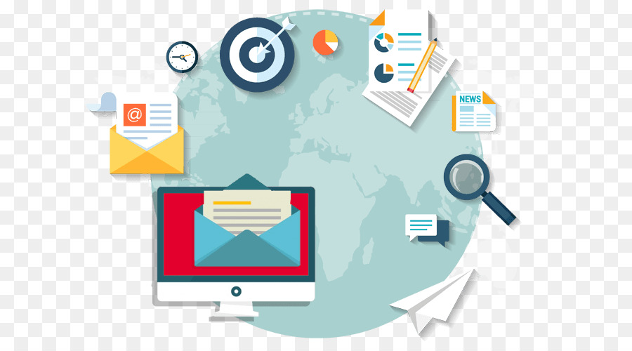 El Marketing Digital，El Email Marketing PNG