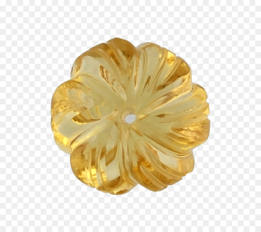 Botón De Flor Amarilla，De Coser PNG