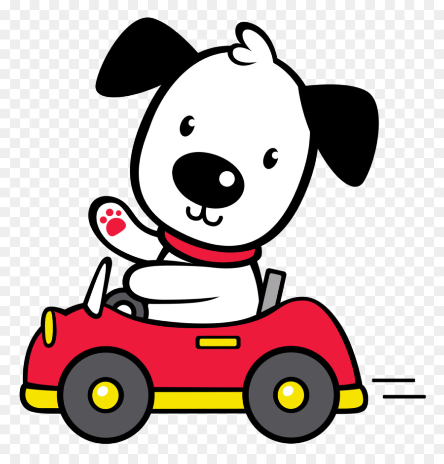 Perro En Coche，Vehículo PNG