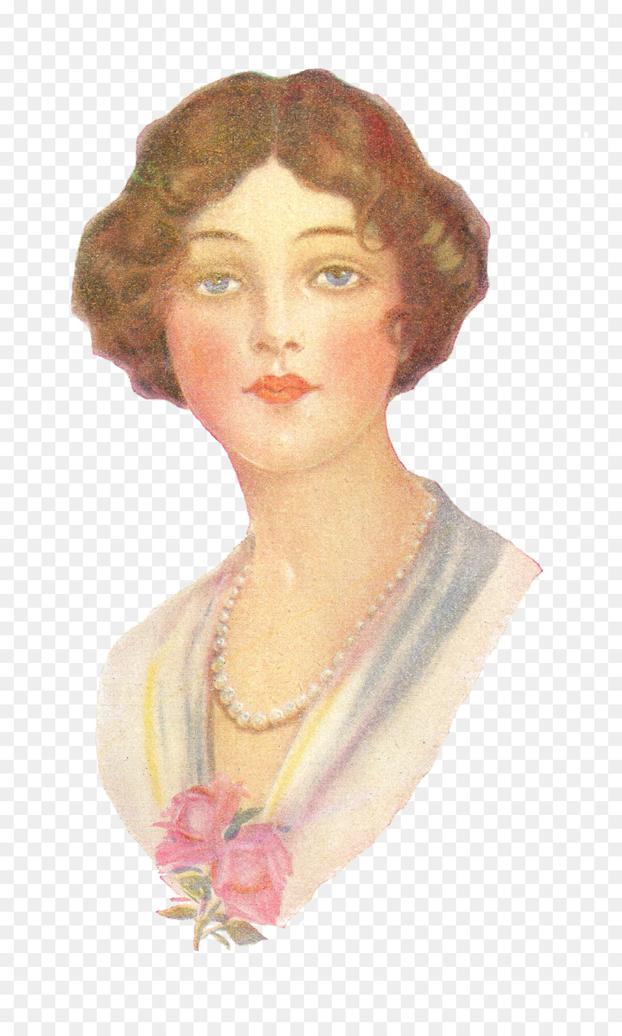 Mujer De La Vendimia，Retrato PNG