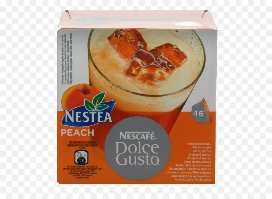 Melocotón Nestea，Té Helado PNG