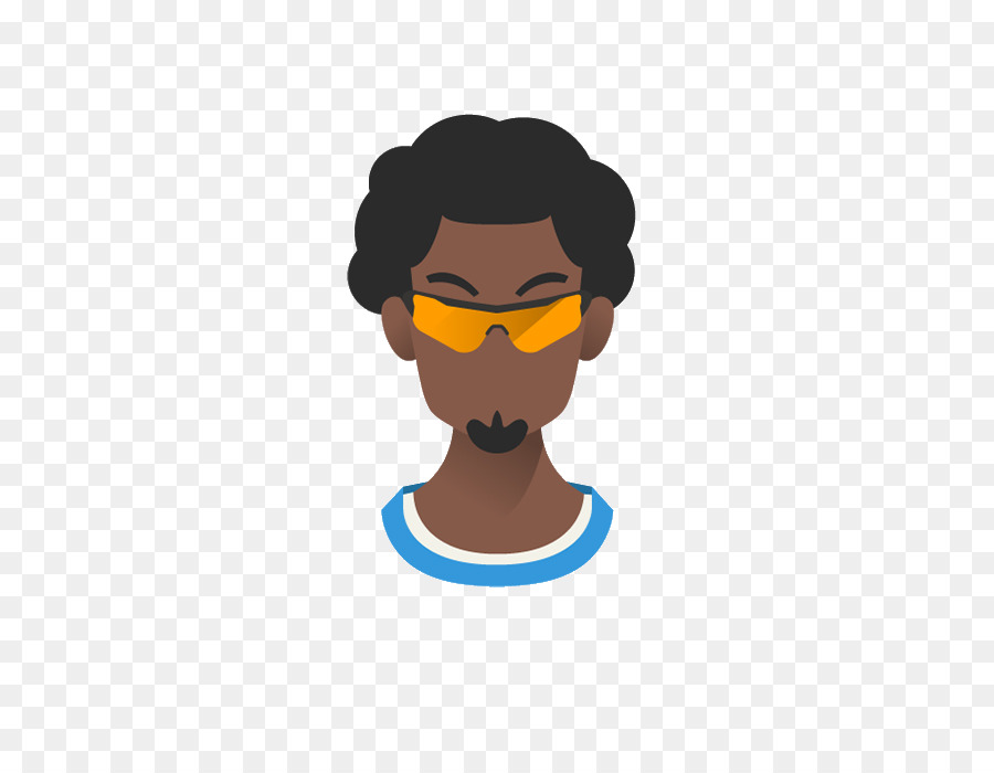 Hombre Con Gafas De Sol，Avatar PNG