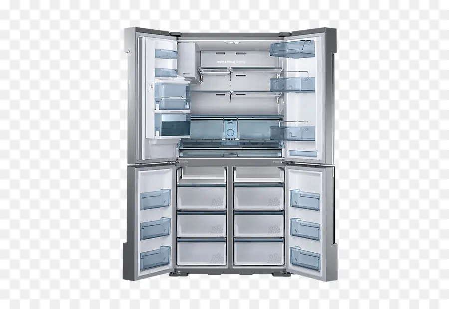 Samsung Chef Rf34h9960s4，Refrigerador PNG