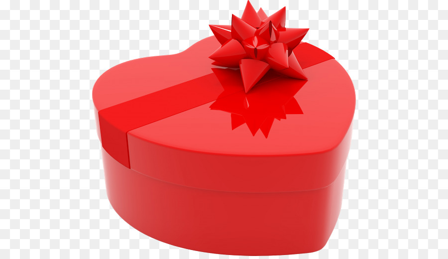 Caja De Corazón，Rojo PNG