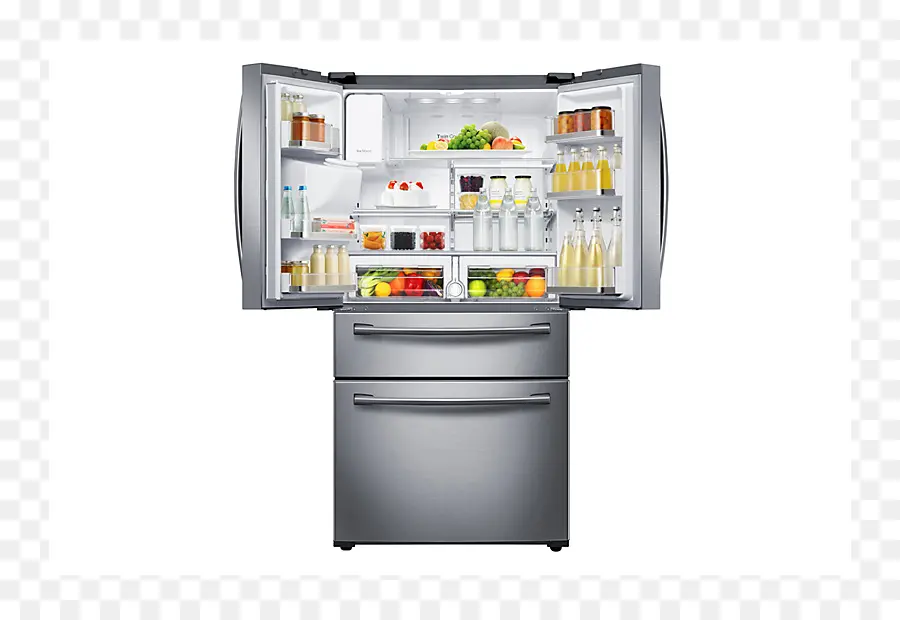 Refrigerador，Samsung Rf28hmedb PNG