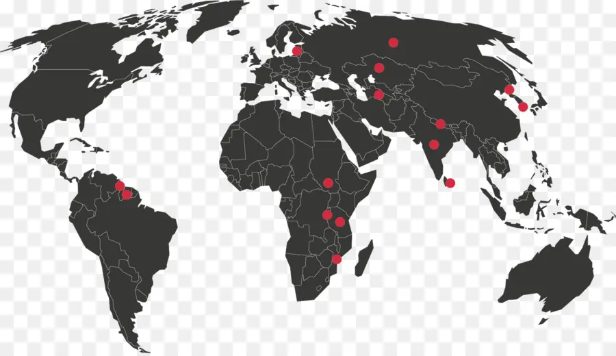 Mapa Mundial，Continentes PNG