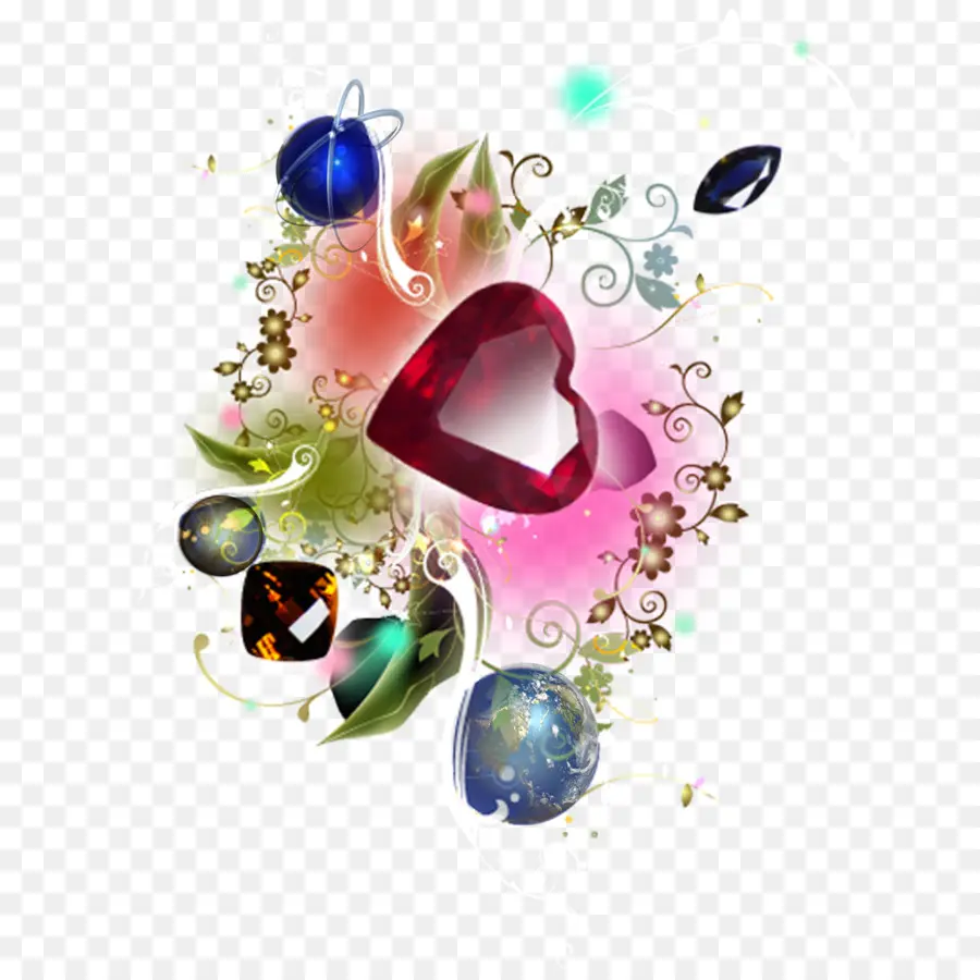 Gema Del Corazón，Gemas PNG