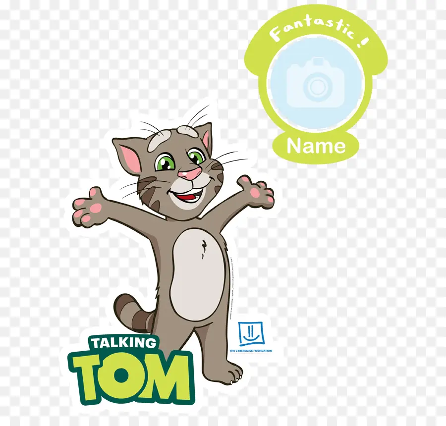 Camiseta，Mi Talking Tom PNG