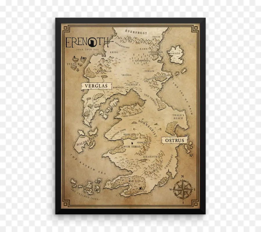 La Fantasía Mapa，Mapa PNG