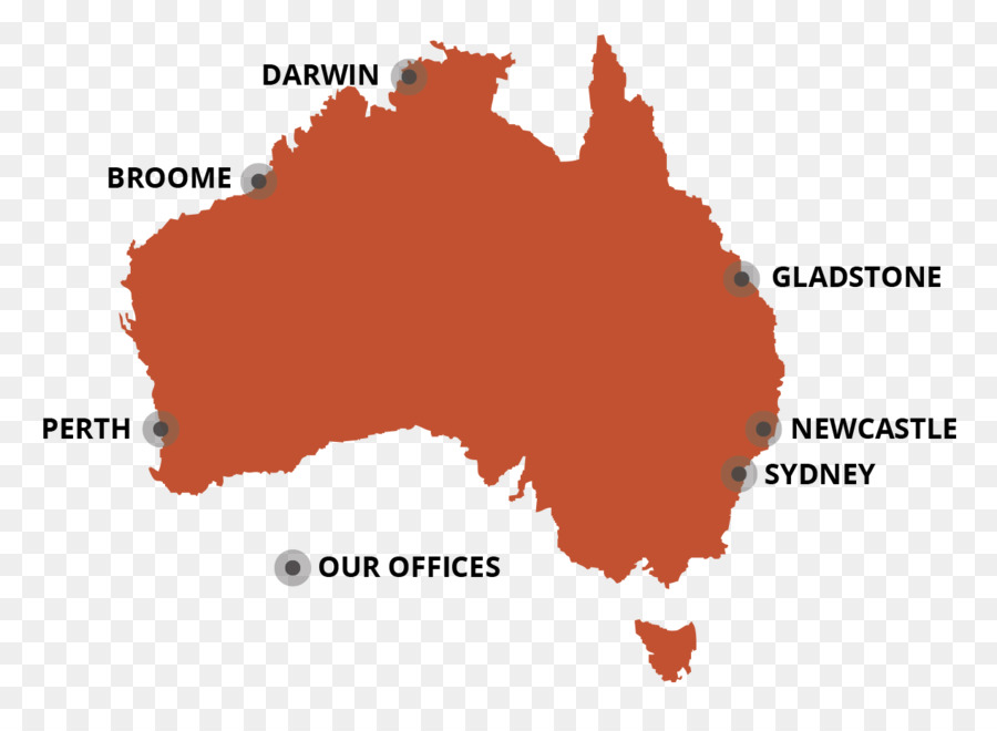 Australia，Mapa PNG