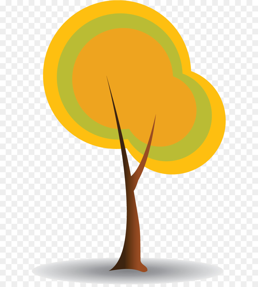 Amarillo，Árbol PNG