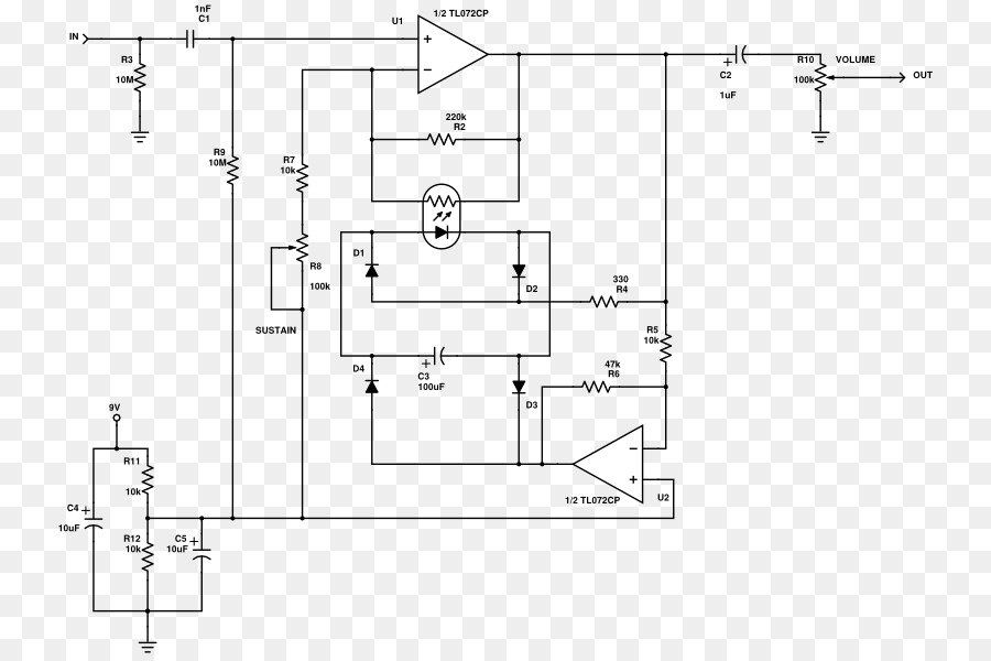 Diagrama De Circuito，Electrónica PNG