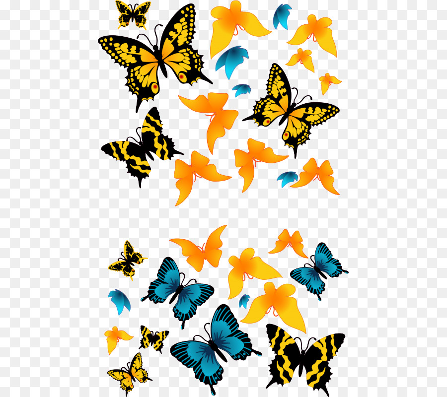 Mariposas，Insectos PNG