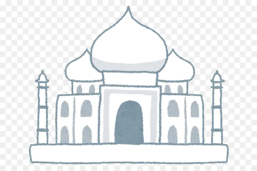 Taj Mahal，Dibujo PNG