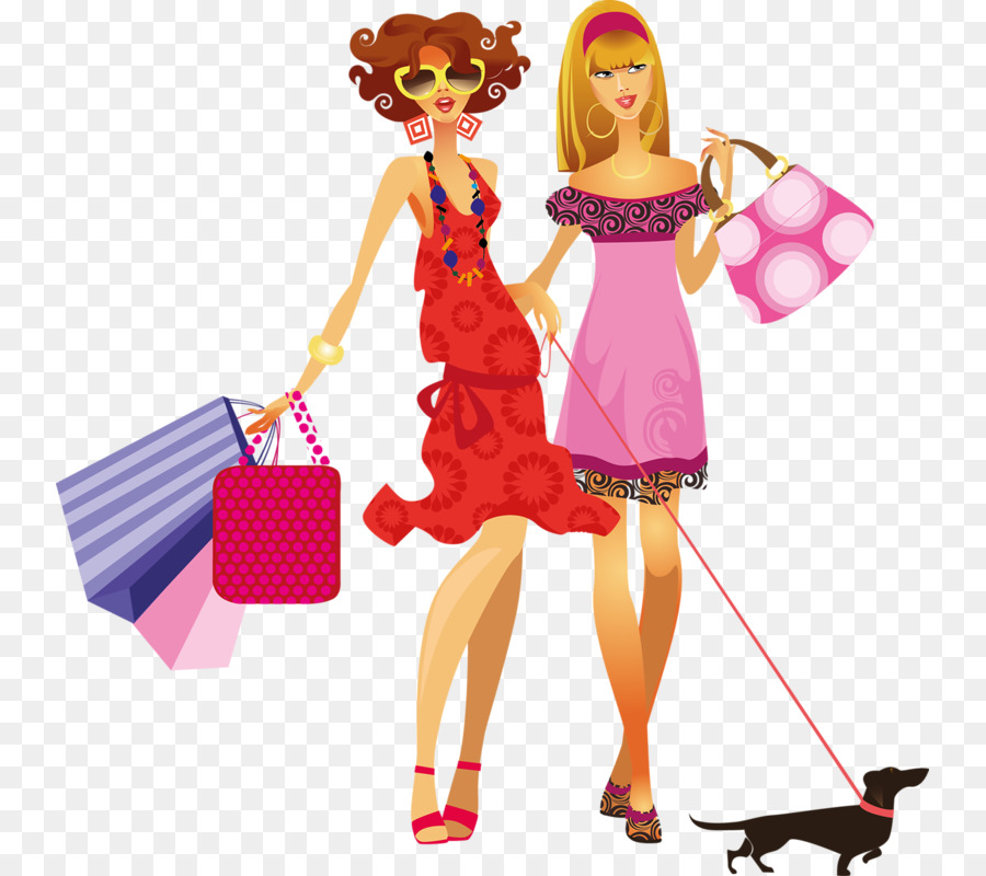 Compras，Mujer PNG