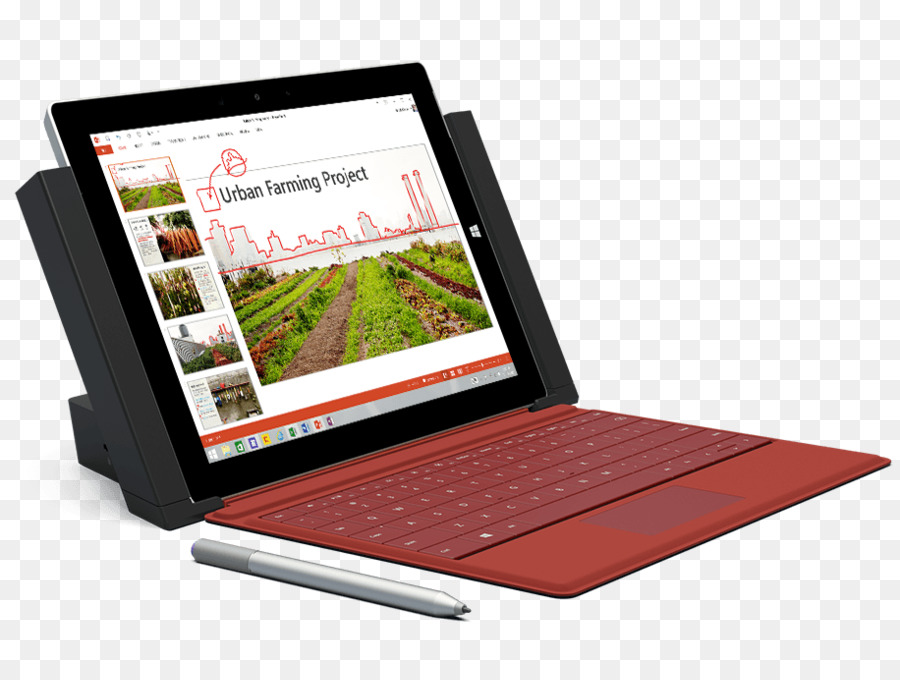 Surface Pro 3，Superficie PNG