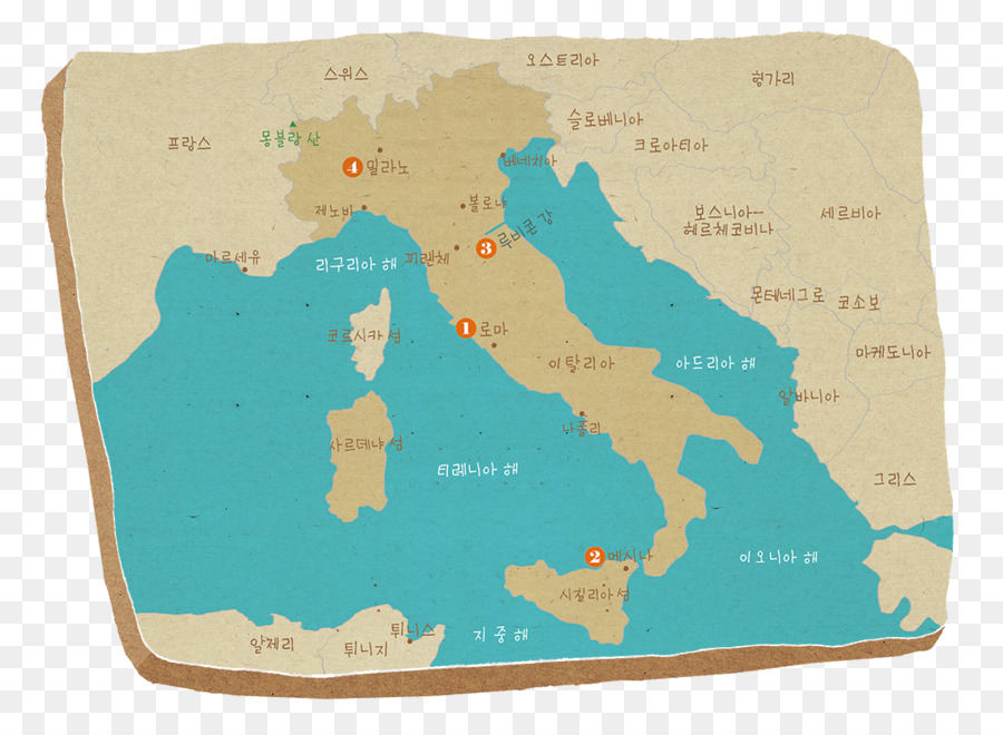 Mapa，Italia PNG