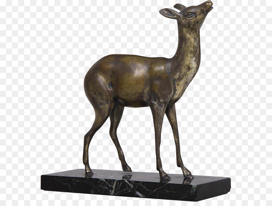 Estatua De Ciervo，Animal PNG