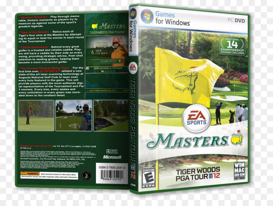 Tiger Woods Pga Tour 12，Torneo De Maestros PNG