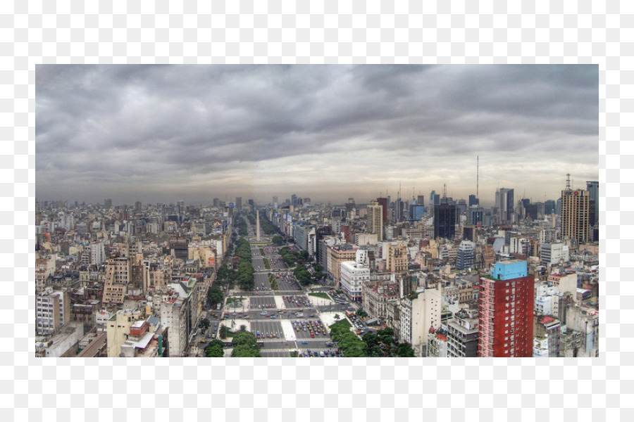 La Avenida 9 De Julio，Obelisco De Buenos Aires PNG