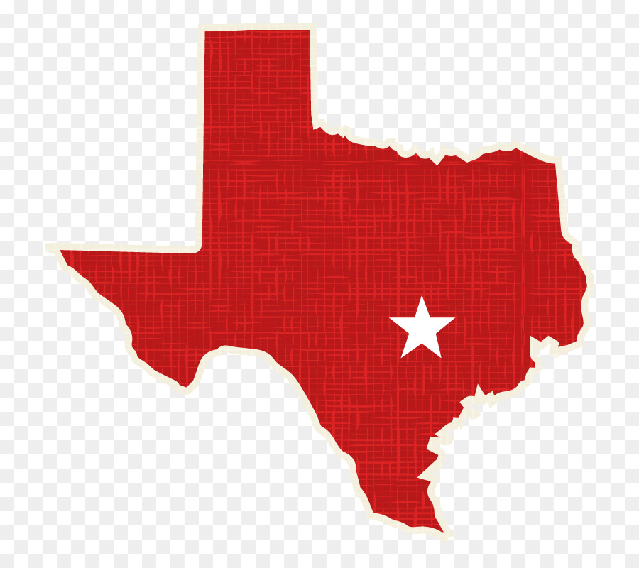 Texas，Mapa Del Vector PNG