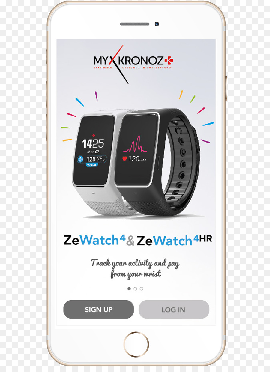 Mykronoz Zewatch4，El Smartwatch PNG