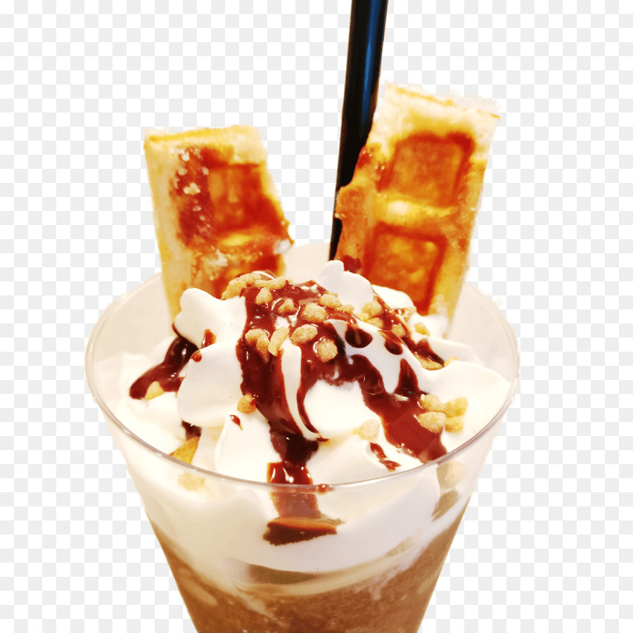 Helado，Waffle PNG