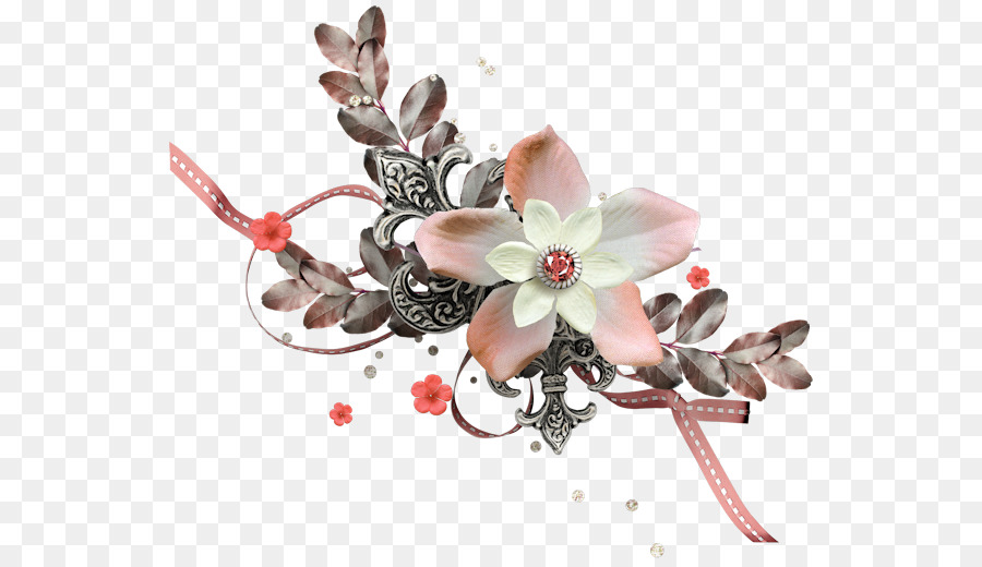 Broche，Flor PNG