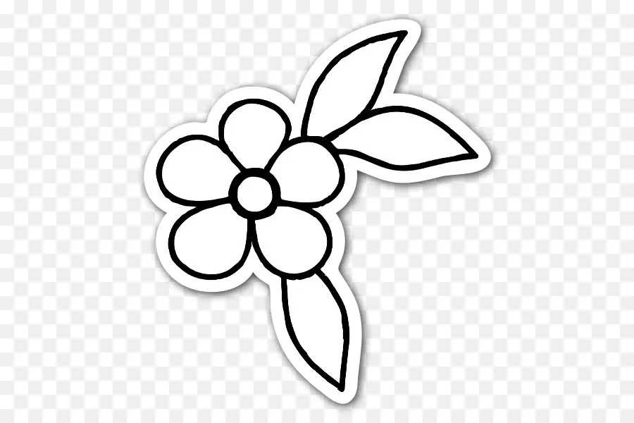 Flor，Hojas PNG