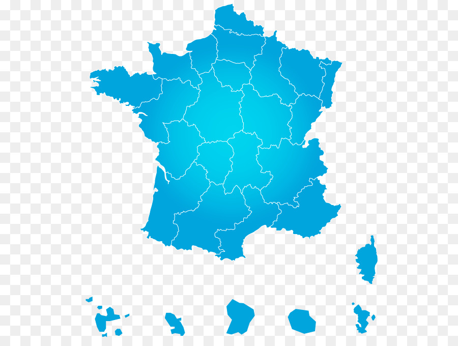 Francia，Mapa PNG