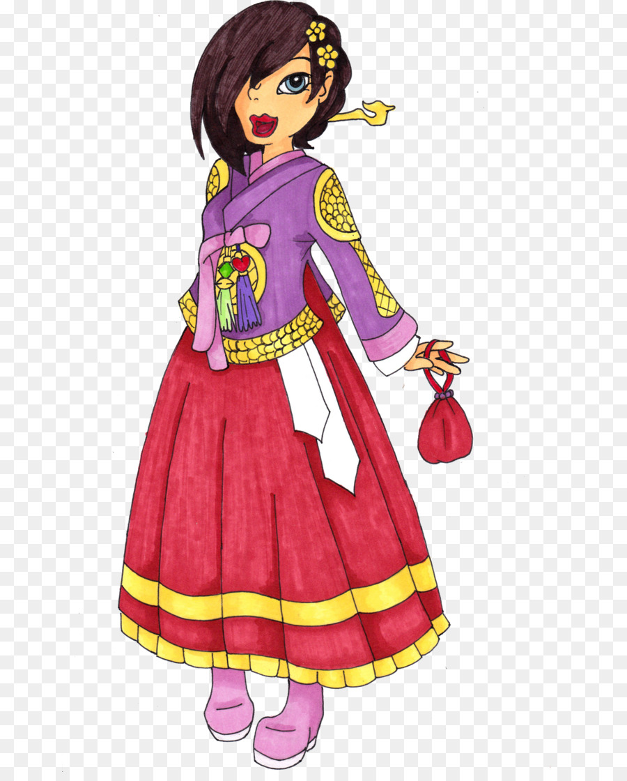 Hanbok，Corea PNG