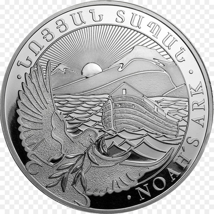 Moneda Del Arca De Noé，Plata PNG