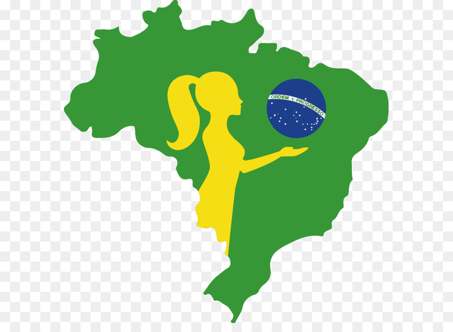 Mapa De Brasil，País PNG