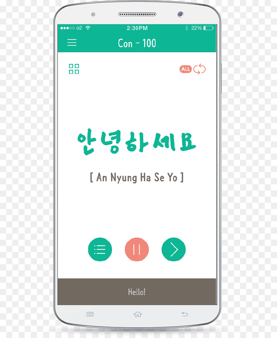 Smartphone，Coreano PNG