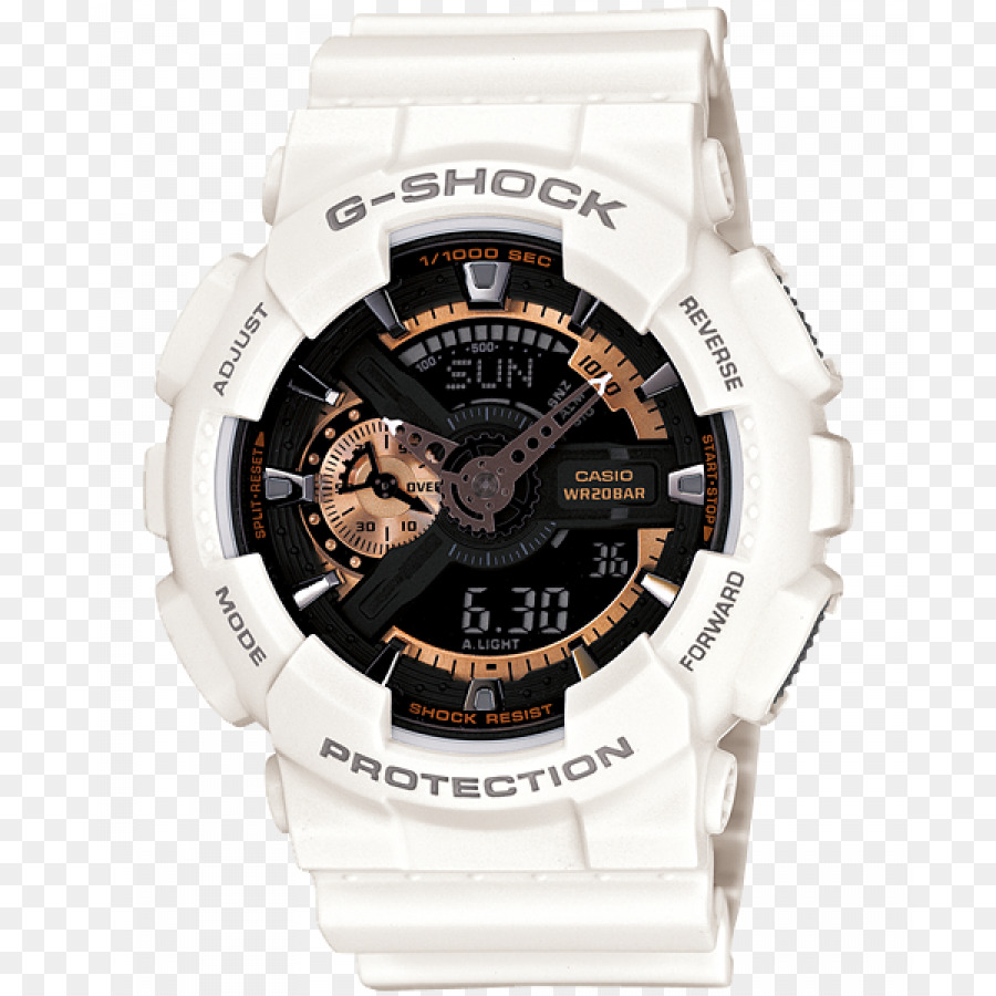 Reloj G Shock Blanco，Reloj PNG