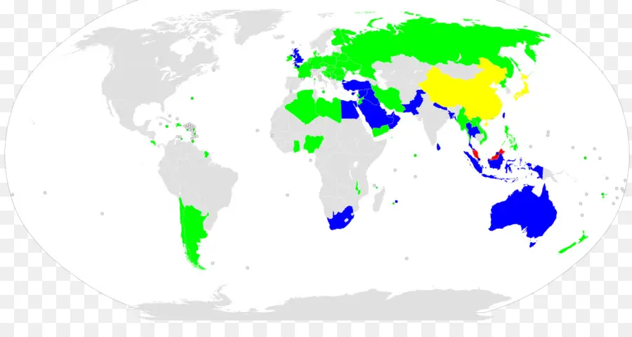 Mapa Del Mundo，Países PNG