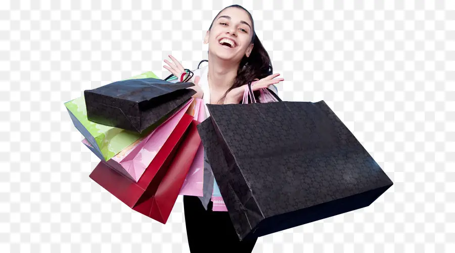 Bolsas De Compras，Mujer PNG