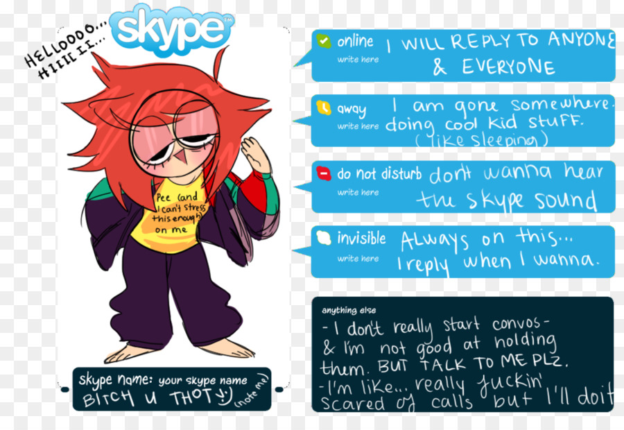 Skype，Comics PNG