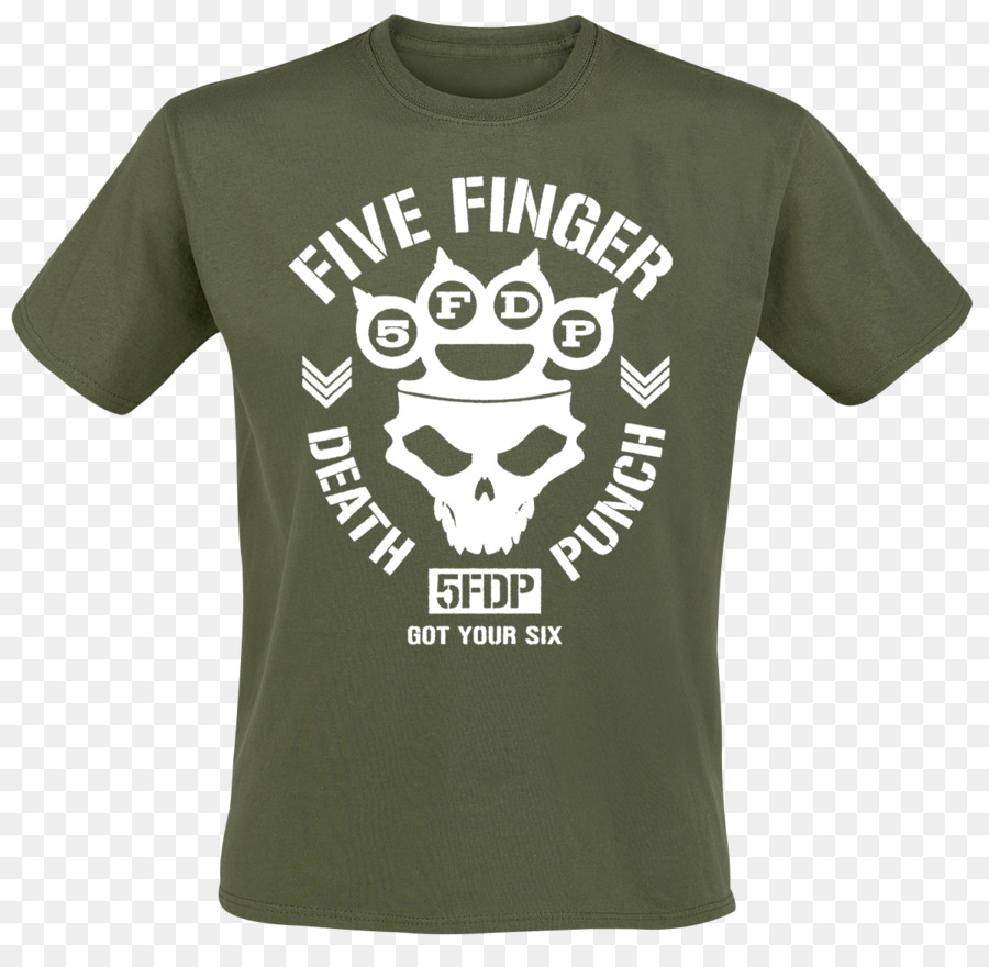 Camiseta，Five Finger Death Punch PNG