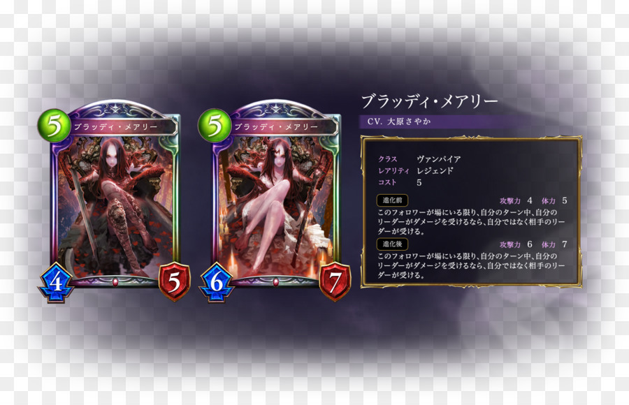 Shadowverse，Rabia De Bahamut PNG