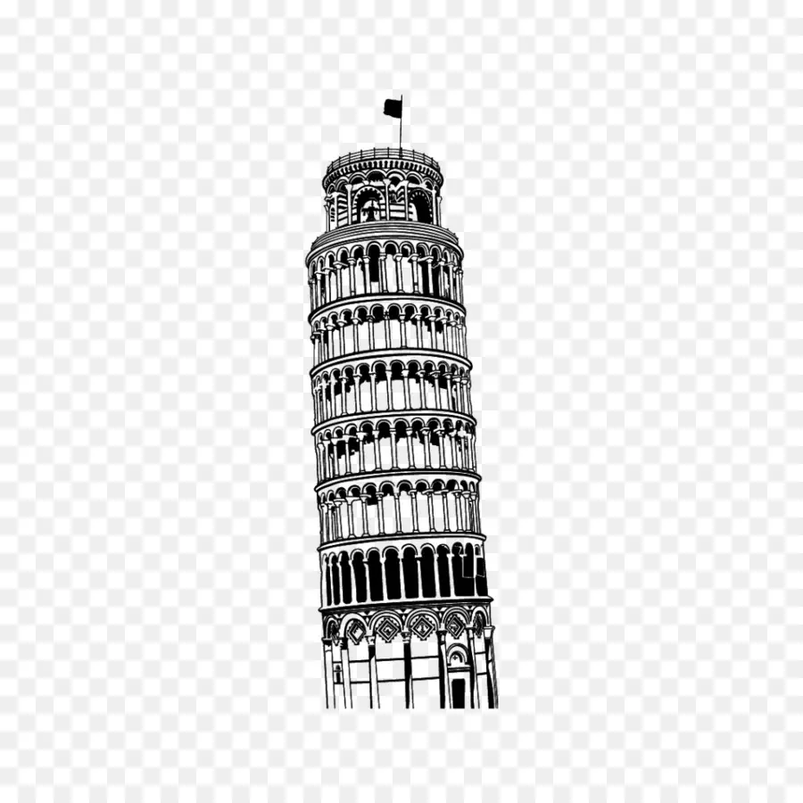 Torre Inclinada De Pisa，Italia PNG