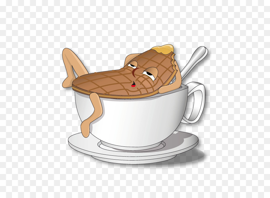 Taza De Café，Stroopwafel PNG