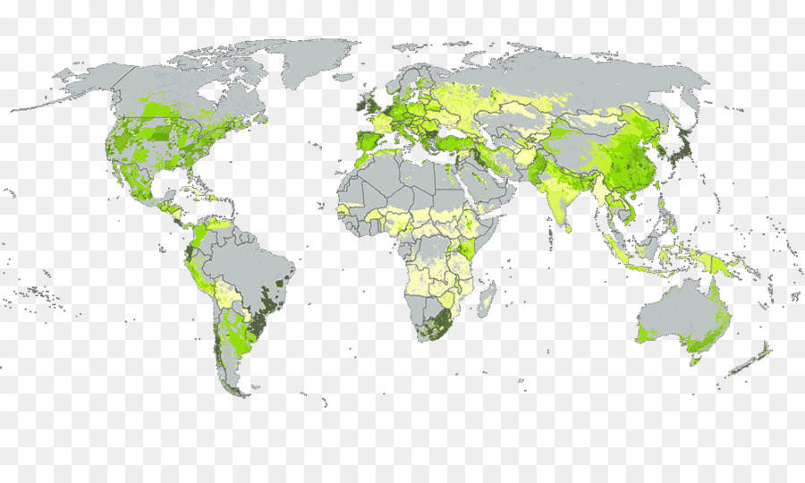 Mapa Mundial，Países PNG