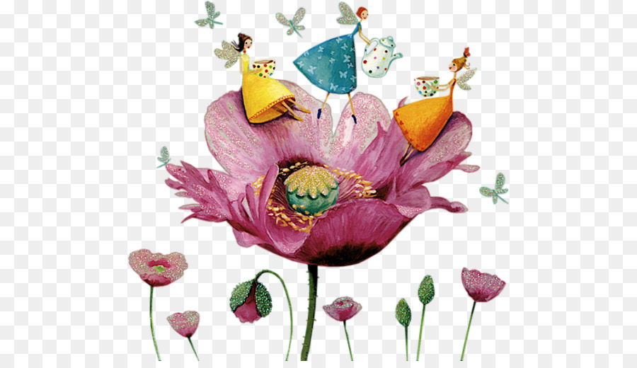 Diseño Floral，Ilustrador PNG