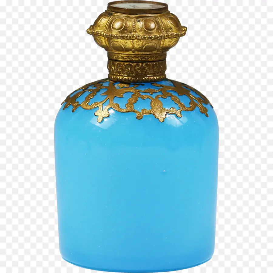 Botella De Perfume Azul，Fragancia PNG