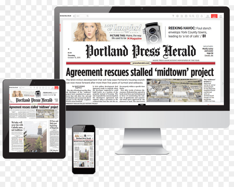Portland，Portland Press Herald PNG