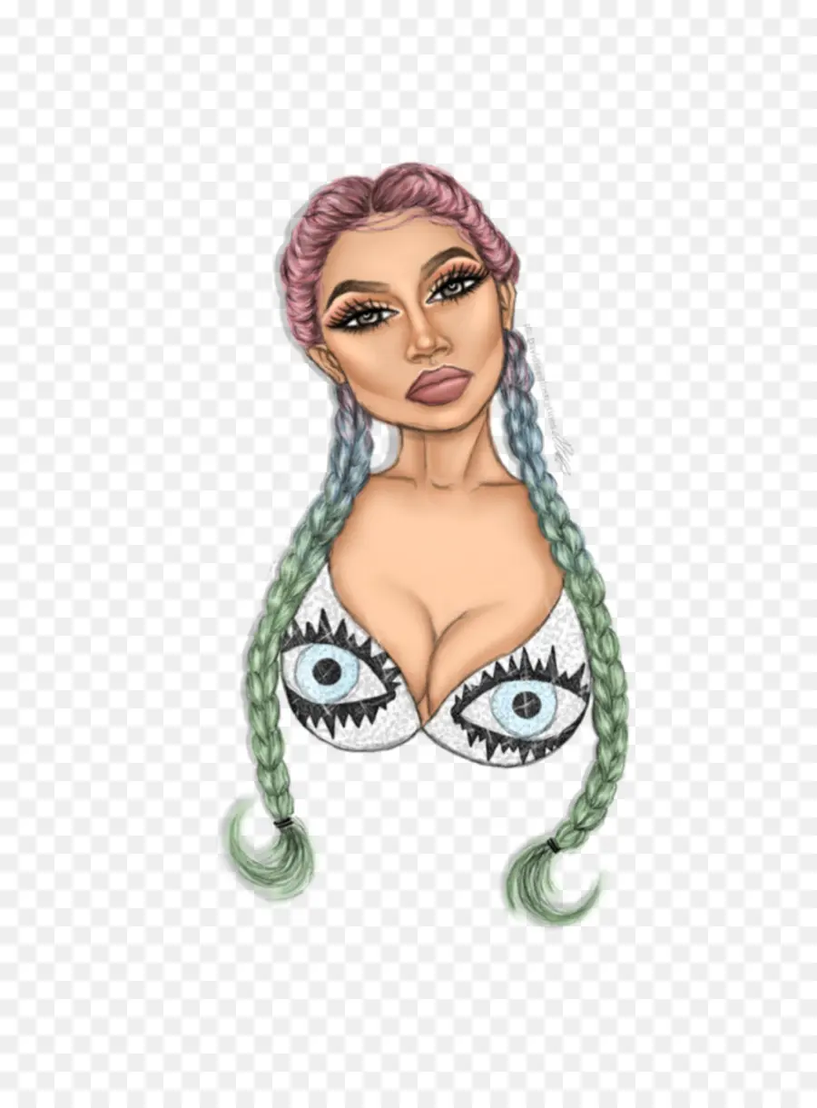 Kylie Jenner，Ilustrador PNG